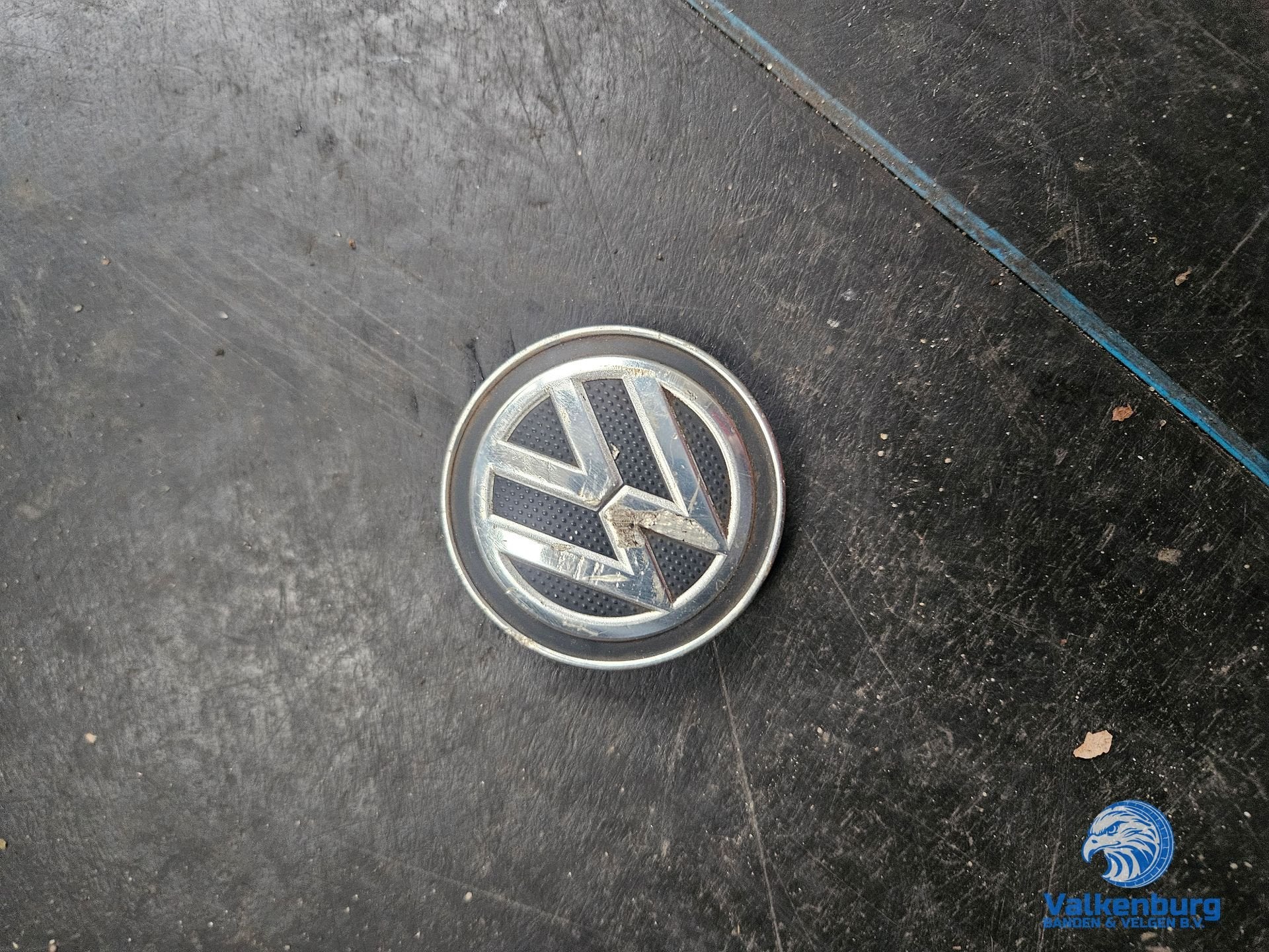 ORIGINELE VW Volkswagen POLO naafkap naafdop zwart, Gebruikt, -, Verzenden, -