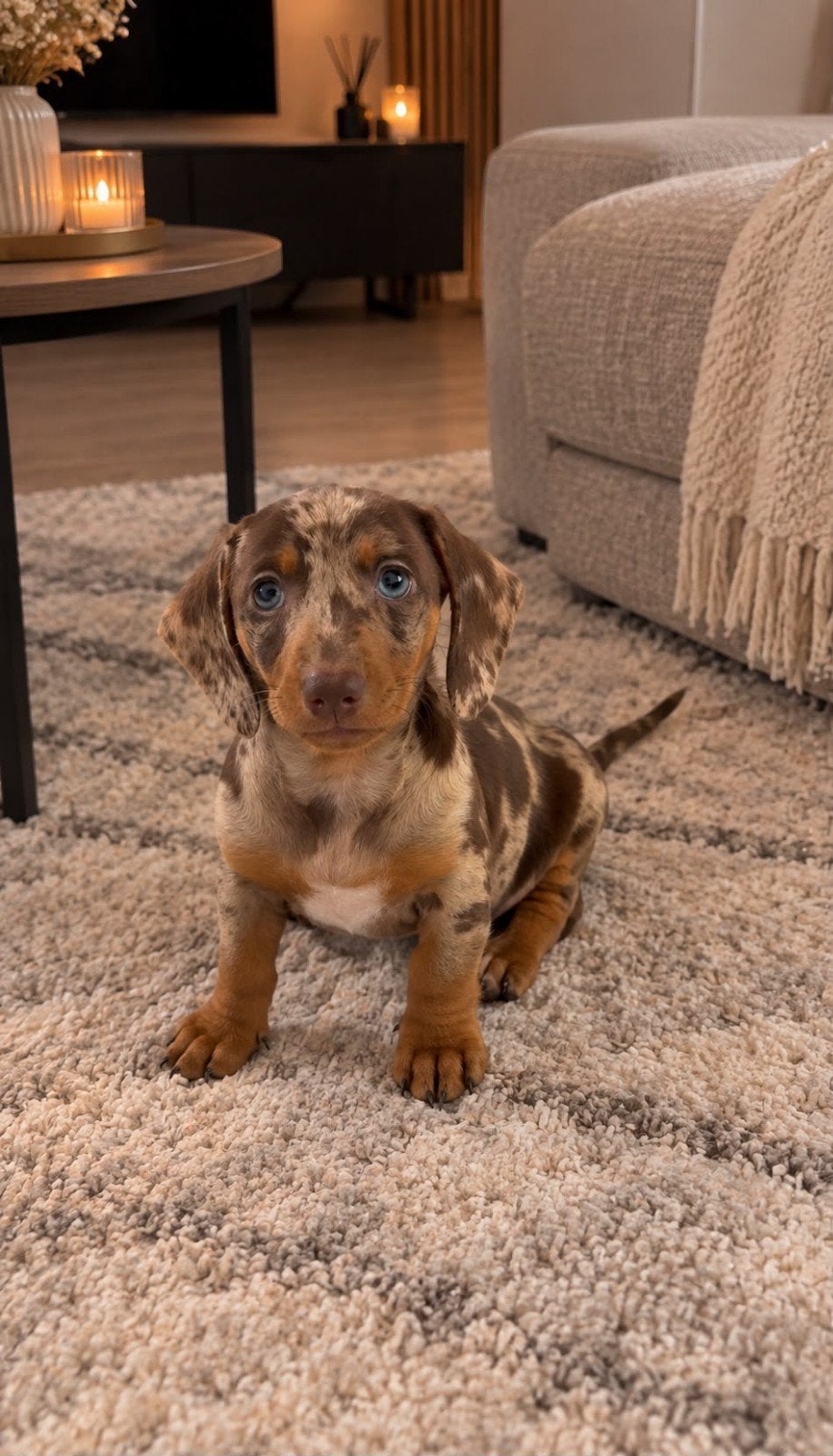 Dwergteckel ( kaninchenteckel) pup, 15 weken tot 1 jaar, Korthaar, Teef, Dwerg