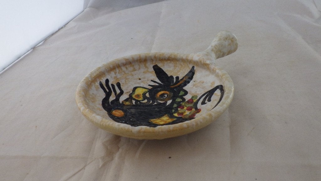 vintage schaal met afbeelding van een ezel, Antiek en Kunst, Ophalen of Verzenden
