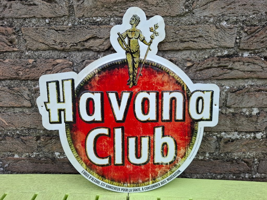 Reclamebord Havana Club, Verzamelen, Ophalen of Verzenden, Nieuw, Reclamebord