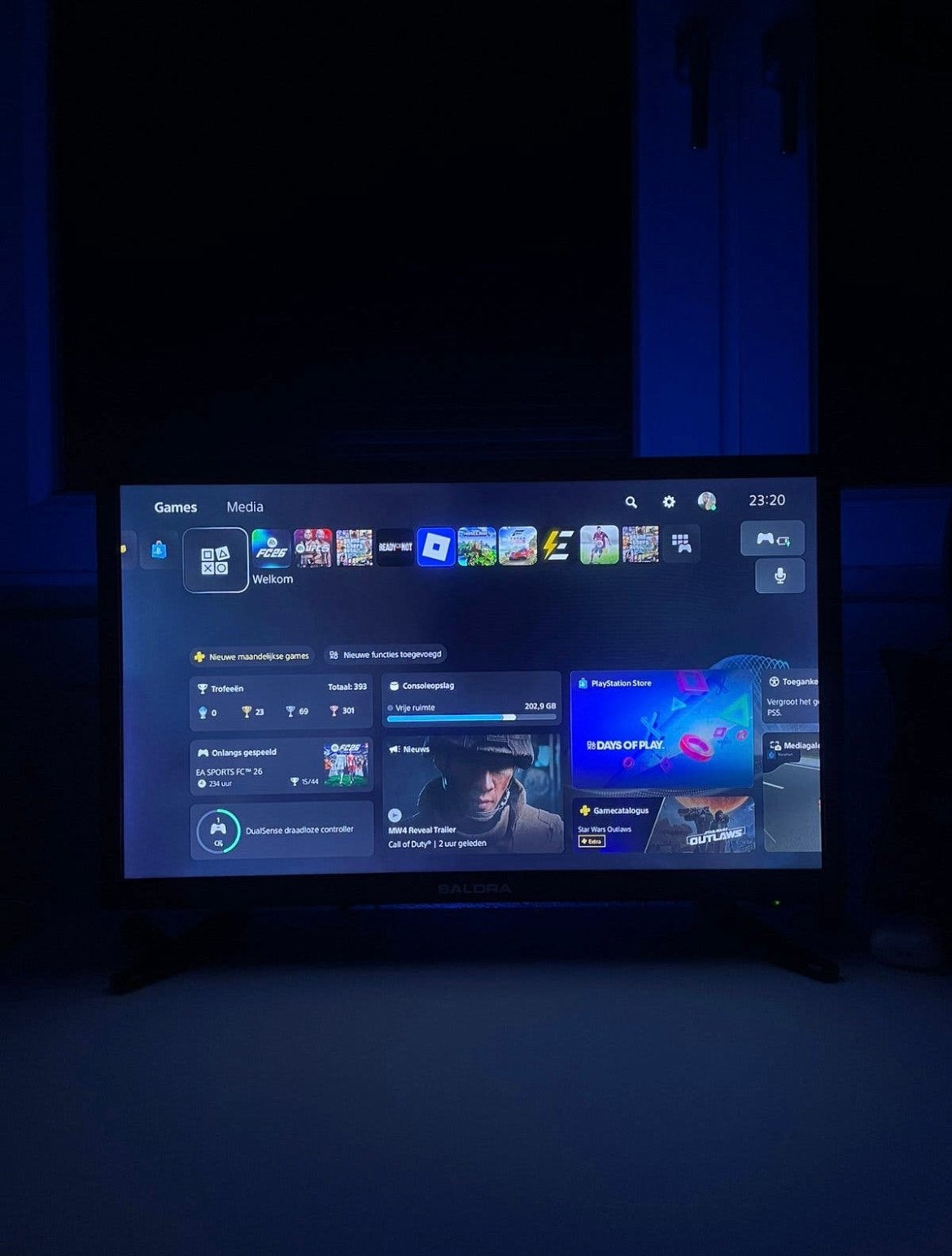 Salora tv 24 inch, Audio, Tv en Foto, Televisies, Ophalen of Verzenden, Zo goed als nieuw, 50 Hz, Overige merken