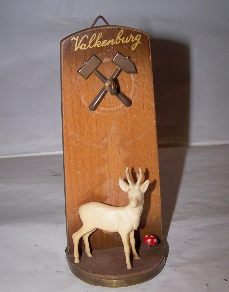 Vintage souvenir wandhanger Valkenburg. Izgs., Antiek en Kunst, Curiosa en Brocante, Ophalen of Verzenden
