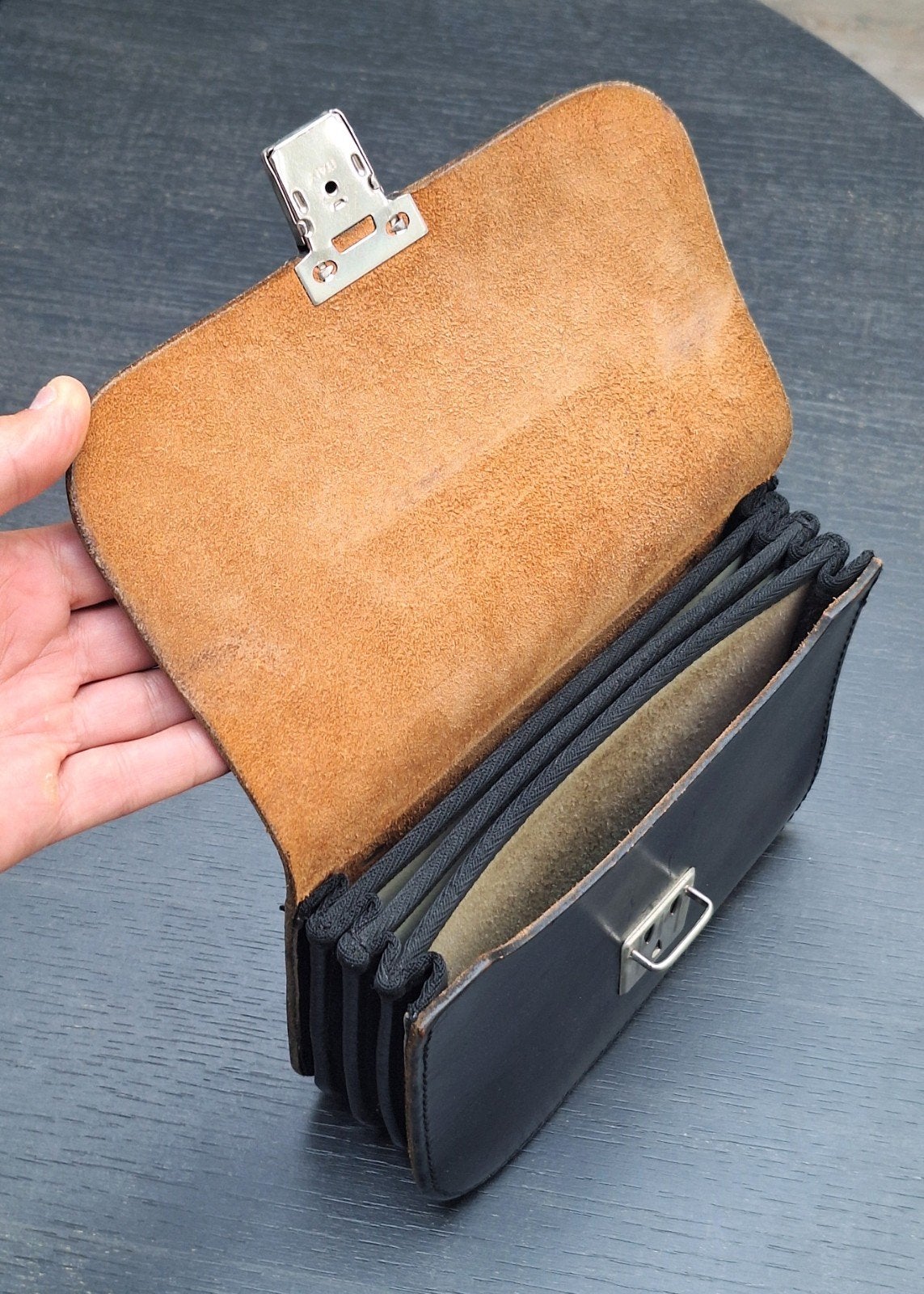 Leren conducteur tas - chauffeur tas, Ophalen of Verzenden, Bruin