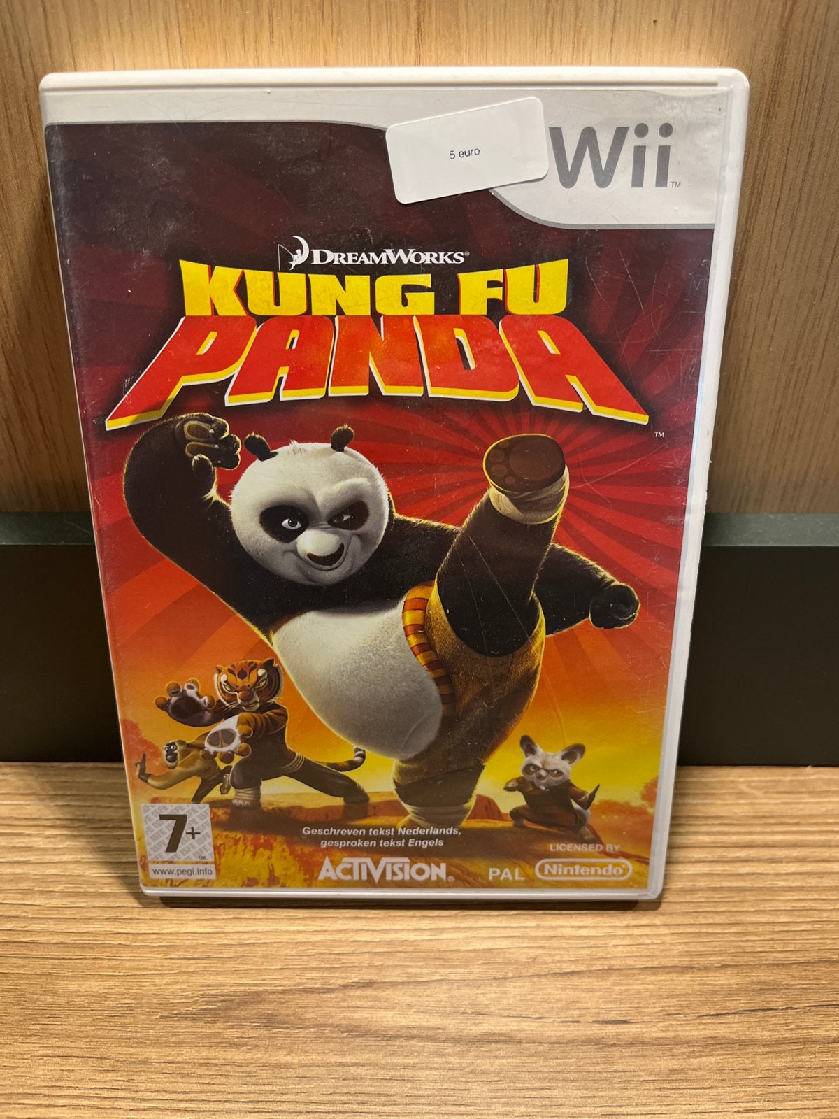 Kung Fu Panda Wii Game - Actie/Avontuur, Avontuur en Actie, Gebruikt, 1 speler, Eén computer