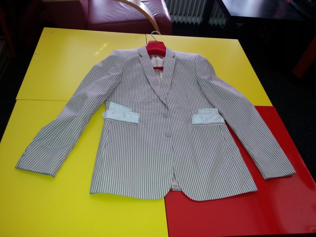 Foto 12 van Hans Ubbink colbert met beige kleur maat 52