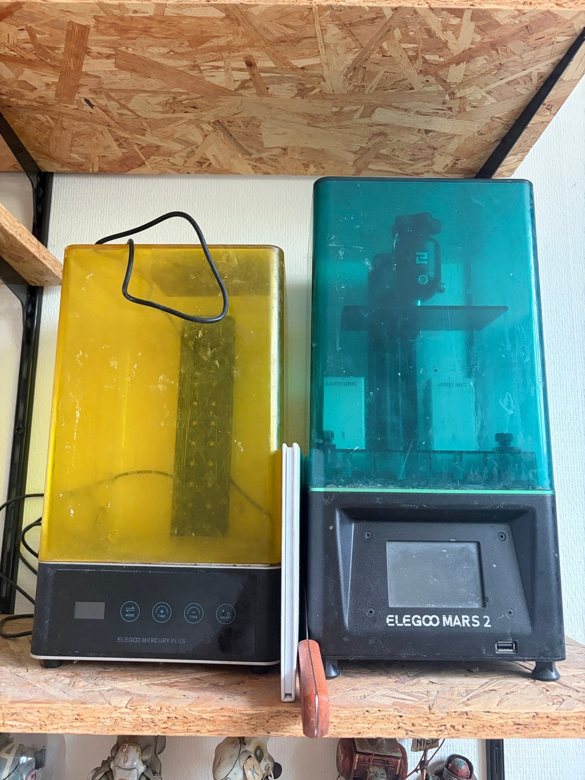 Elegoo Mars 2 3D Printer - Elegoo Mercury Plus, Ophalen, Gebruikt, Resin/Hars