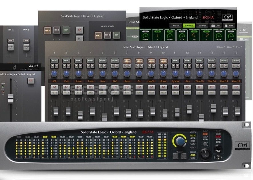 Solid State Logic SSL Sigma Summing mixer, Muziek en Instrumenten, Mengpanelen, Ophalen of Verzenden, Gebruikt, 10 tot 20 kanalen