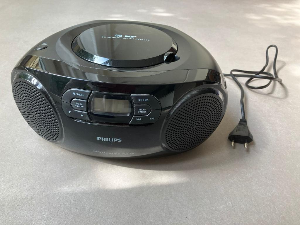 DAB+ / CD speler Philips AZB500B in zeer goede staat, Philips, Ophalen of Verzenden, Zo goed als nieuw, Tuner of Radio
