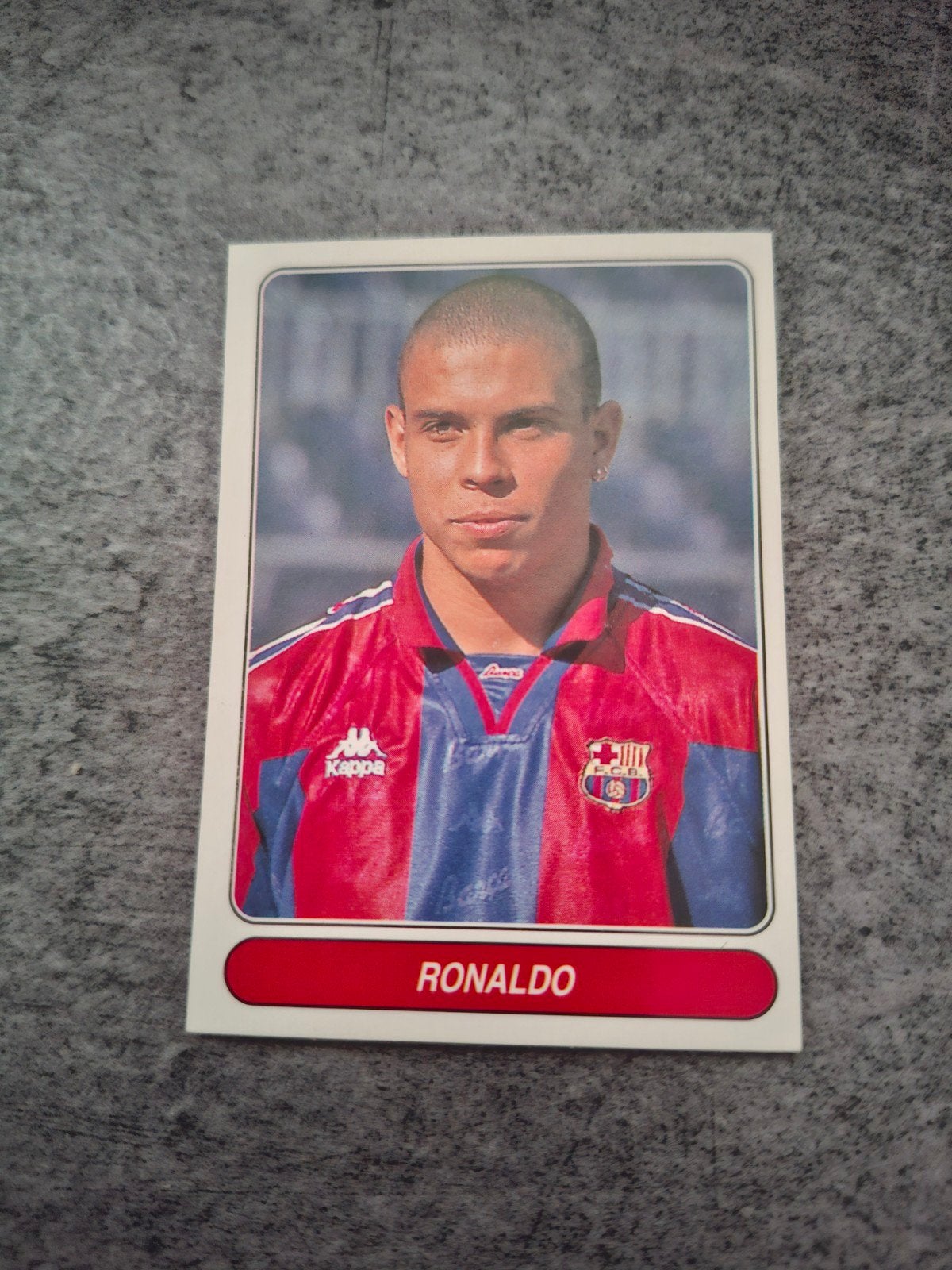 Panini sticker European Football Stars 1997. Ronaldo., Verzenden, Zo goed als nieuw, Sticker