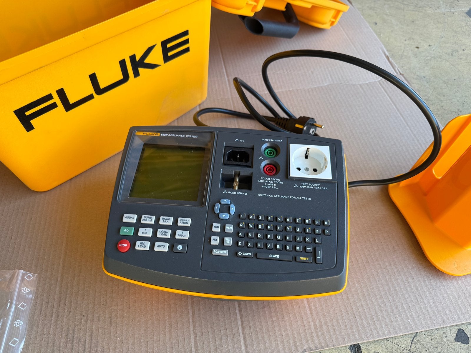 Fluke 6500 draagbare apparatentester | NEN 3140, Ophalen of Verzenden, Zo goed als nieuw, Multimeter
