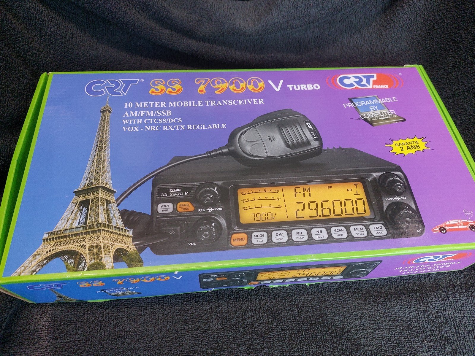 ZGAN CRT SS 7900 V Turbo 10 meter band 27mc, Ophalen of Verzenden, Zo goed als nieuw, Zender en Ontvanger