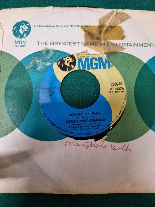 Single little jimmy osmond, Ophalen of Verzenden