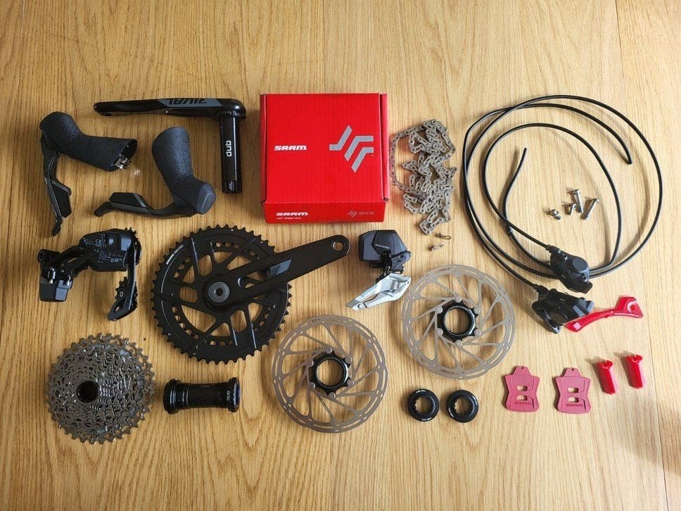 SRAM Rival eTap AXS 2x12 complete groepset, Overige typen, Nieuw, Ophalen of Verzenden, SRAM