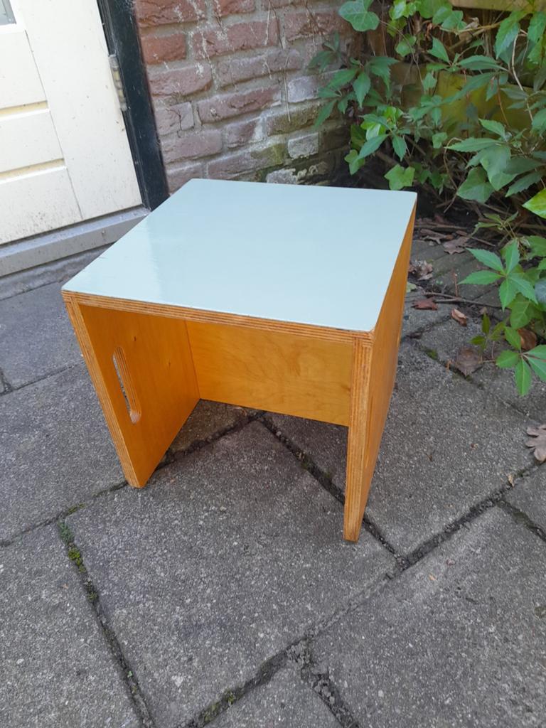 Vintage stoeltje / krukje,  oersterk, 3 hoogtes., Ophalen of Verzenden, Gebruikt, Stoel(en)