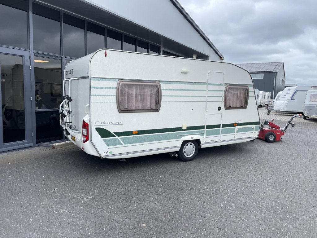 Chateau Calista 450 EU 2 Aparte bedden 995KG Leeg + Mover, Caravans en Kamperen, Lengtebed, Bedrijf, 750 - 1000 kg, Schokbreker