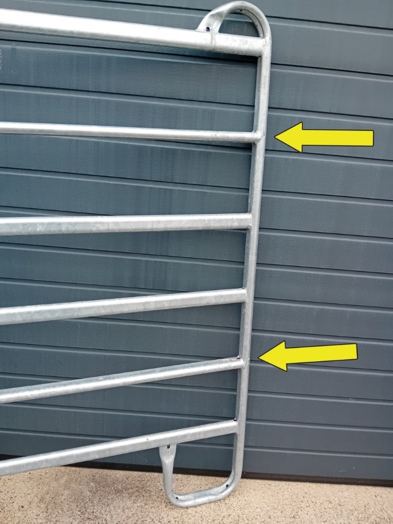 Paneel hekken extra sterk en hoog stal paddock paarden koeie, Verzenden, Nieuw