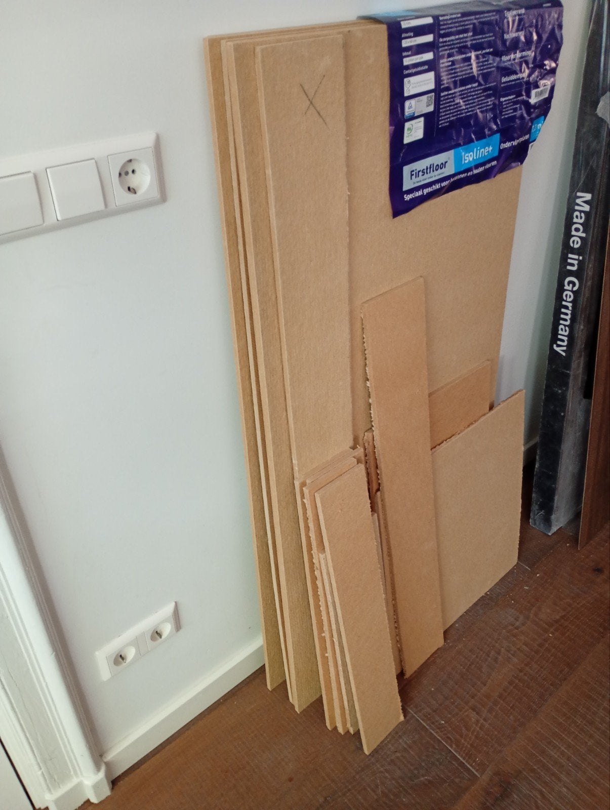 Onder vloer 5 platen, Doe-het-zelf en Verbouw, Vloerdelen en Plavuizen, Ophalen, Overige materialen, 30 cm of meer, 50 tot 150 cm