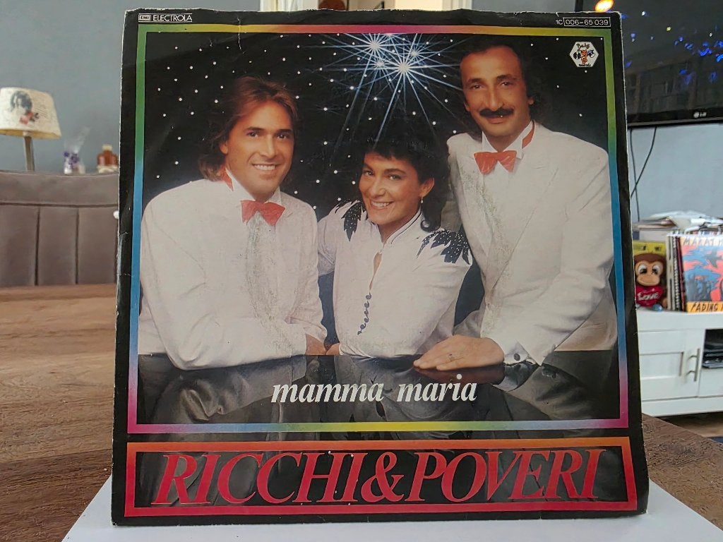 7" Single Ricchi & Poveri - Mamma Maria / Malinteso (Germany, Gebruikt, 7 inch, Ophalen of Verzenden, Pop