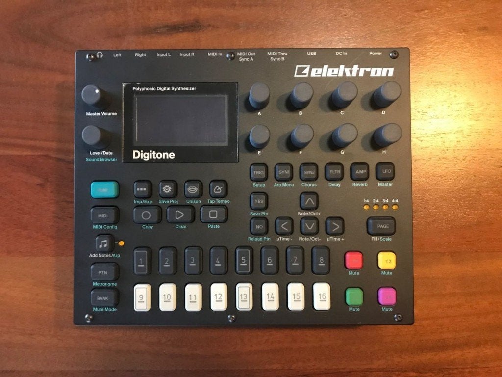 Elektron Digitone, Muziek en Instrumenten, Synthesizers, Ophalen, Zo goed als nieuw, Overige aantallen, Overige merken