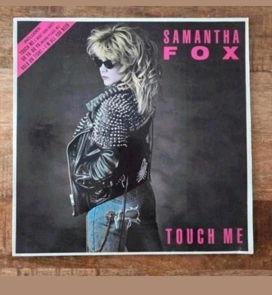 Lp samantha fox touch me, Ophalen of Verzenden