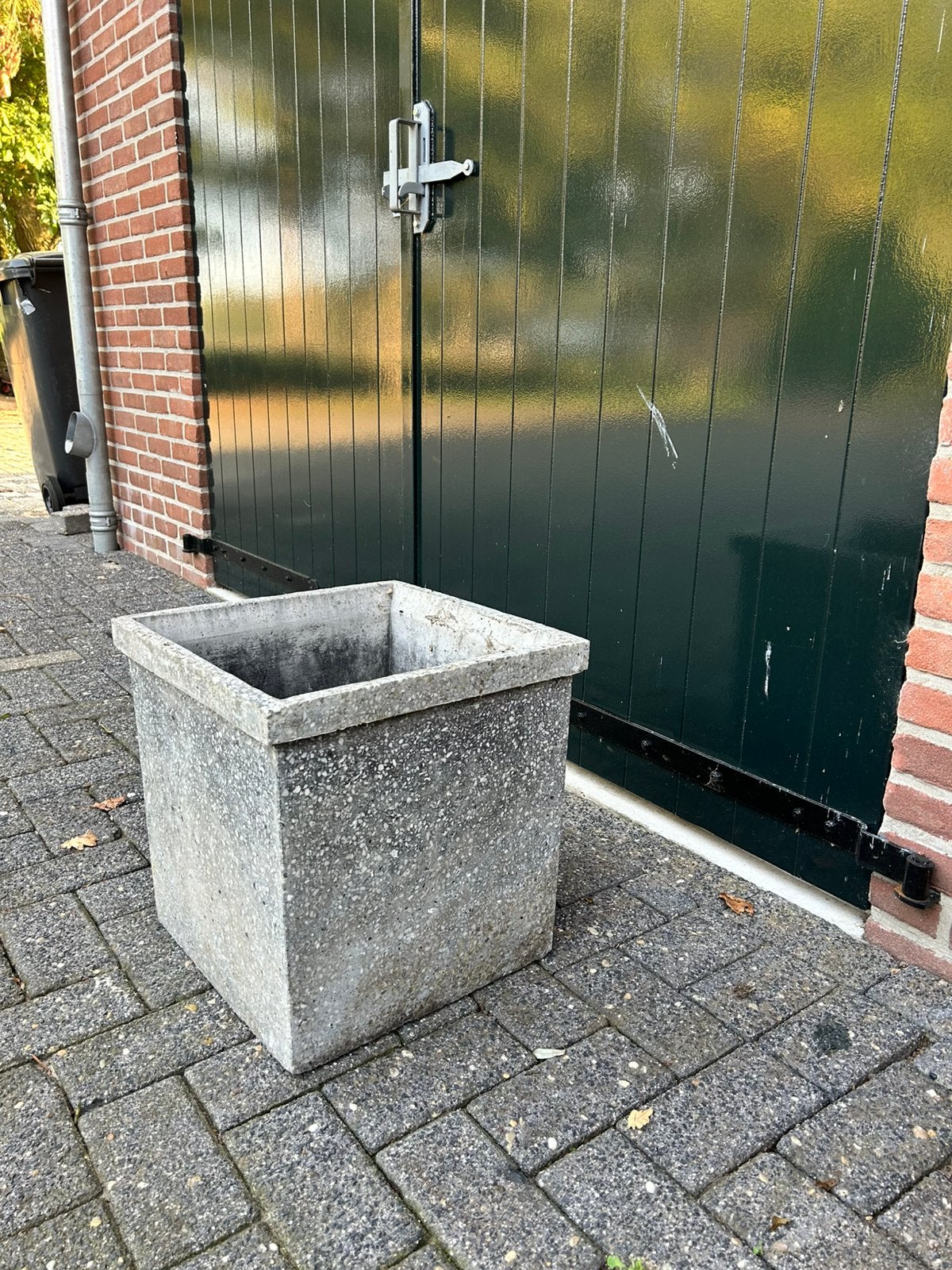 Granieten plantenbak 40x40, Tuin en Terras, Ophalen of Verzenden, Zo goed als nieuw, Steen