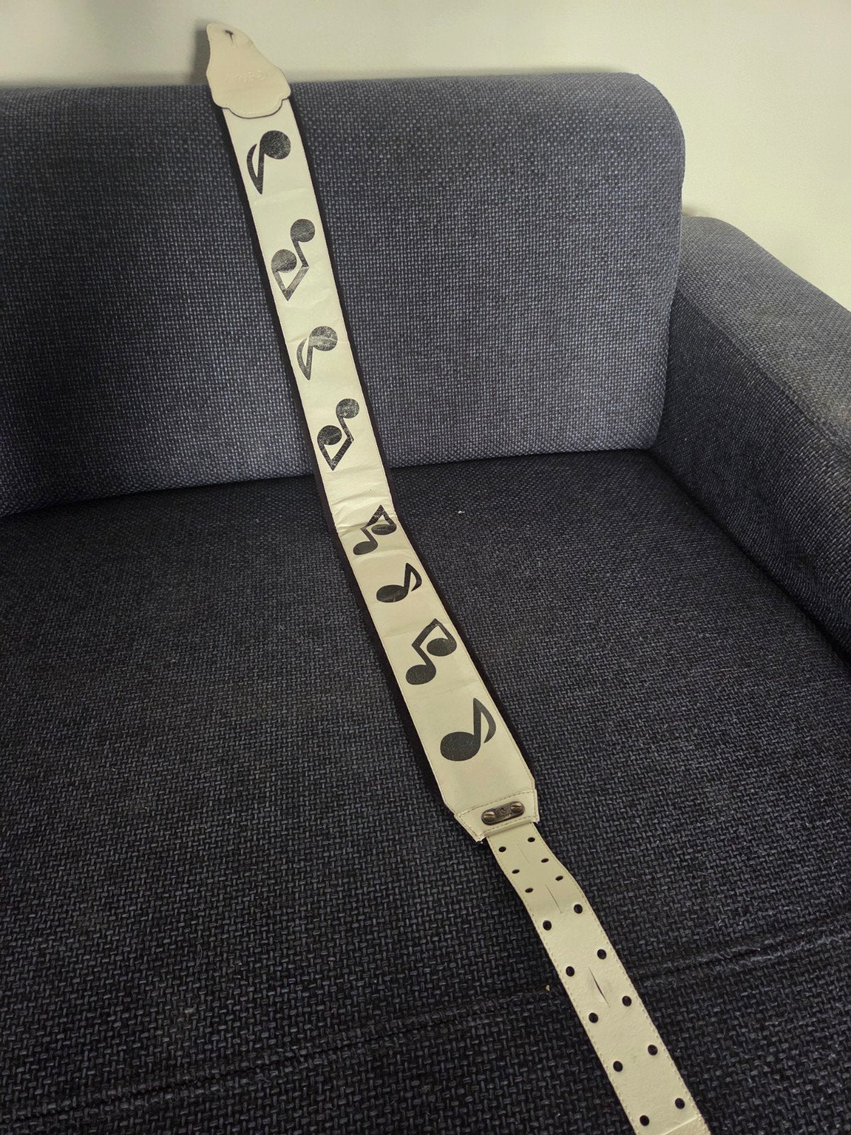 RightOn! Straps Legend S.R.V. White – Stevie Ray Vaughan git, Ophalen of Verzenden