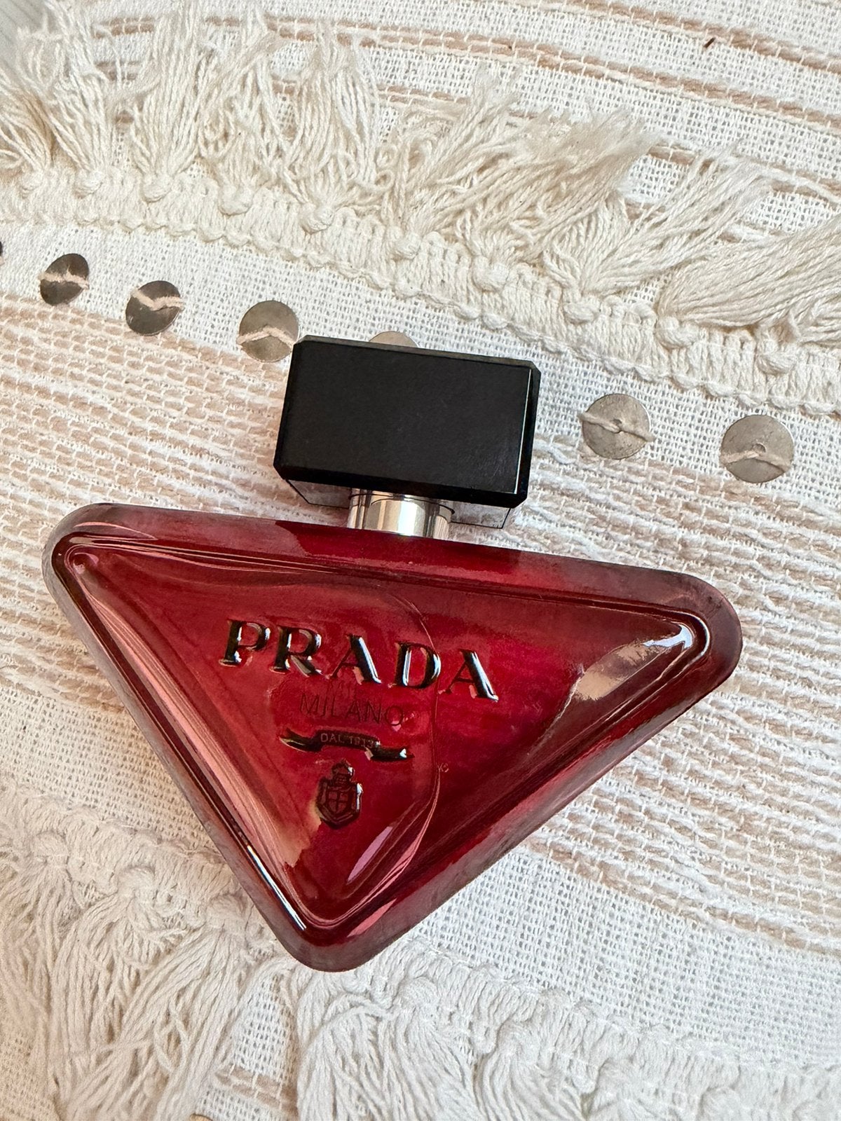 Prada paradox parfum radical essence 90 ml, Verzamelen, Ophalen of Verzenden, Nieuw, Parfumfles