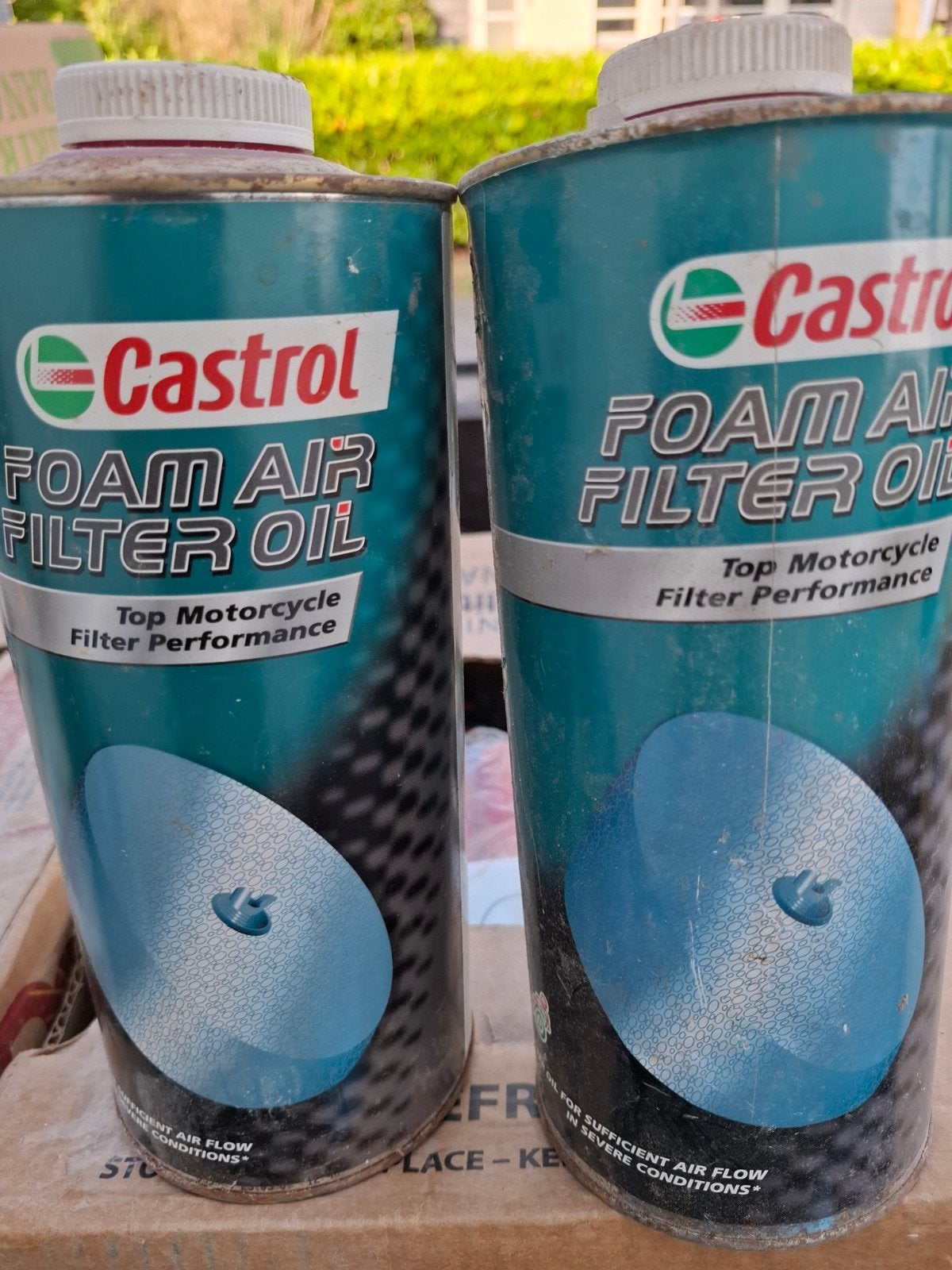 castrol foam air filter oil, Ophalen of Verzenden