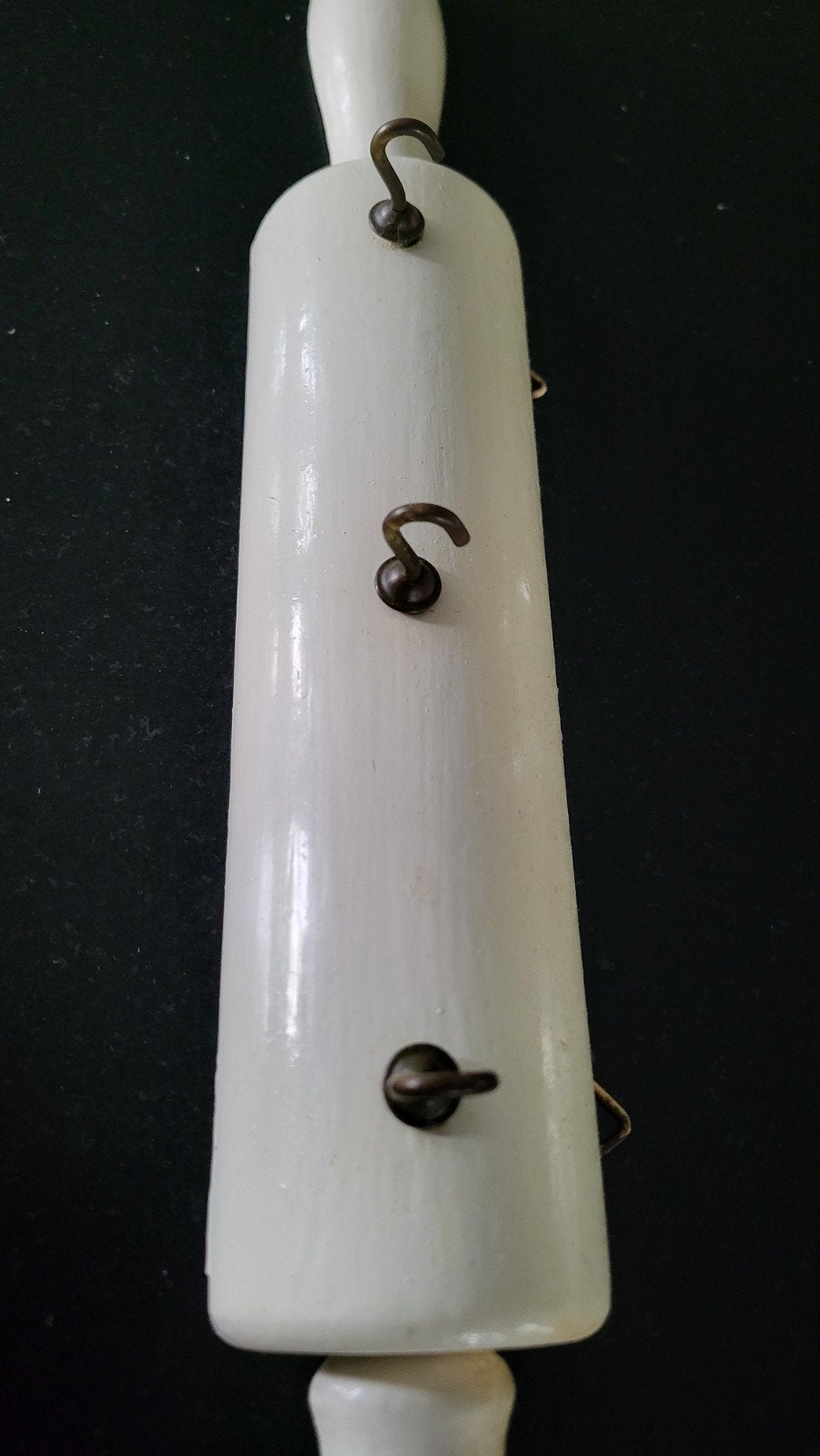 Houten keukenrekje voor pannenlappen/handdoeken - 38 cm, Ophalen of Verzenden