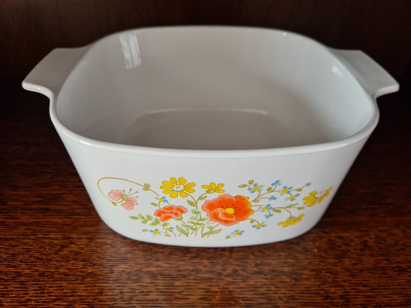 Vintage Corning Ware Ovenschaal 'Wildflower' 3L (A-3-B), Ophalen of Verzenden