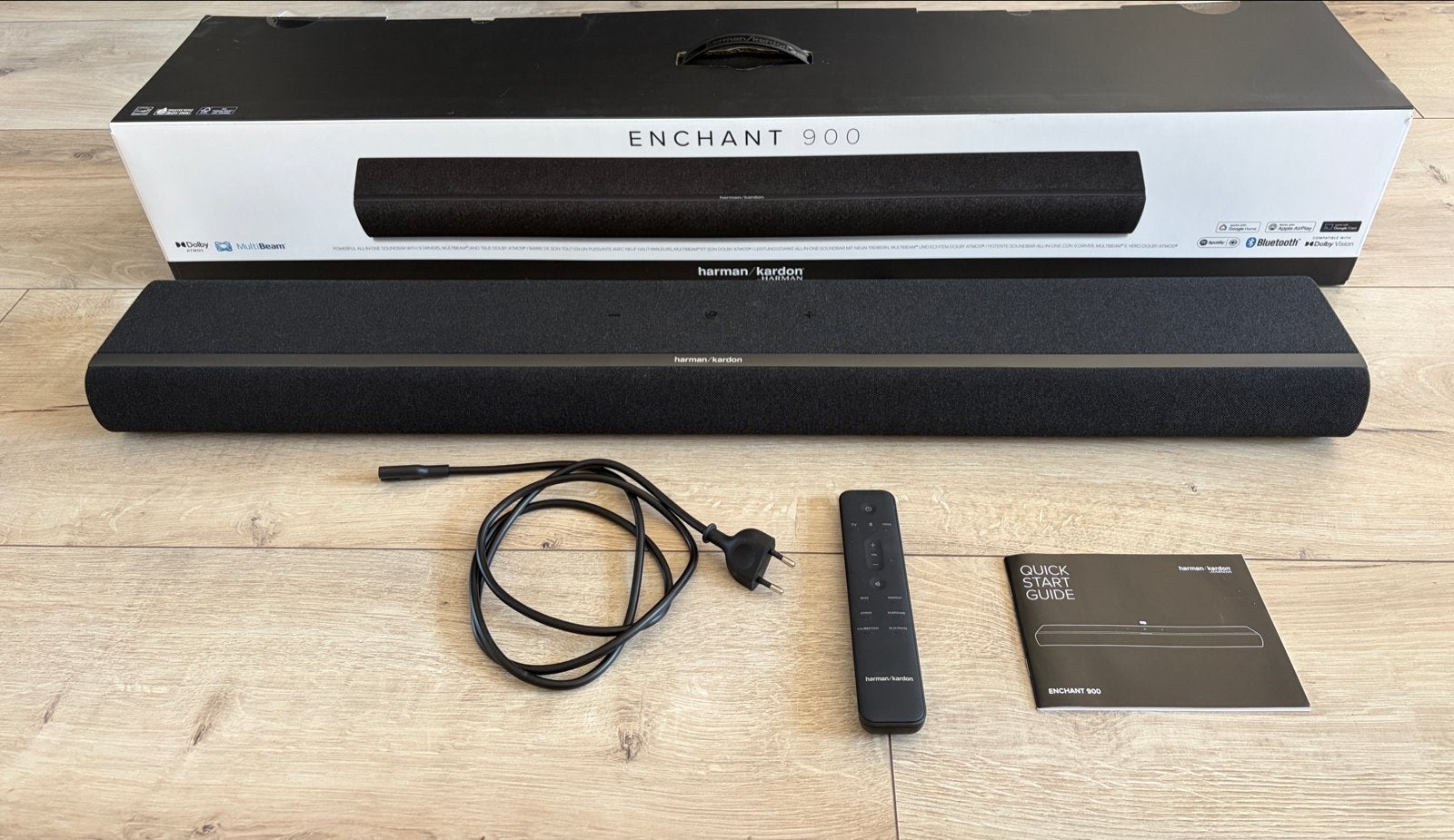 Harman Kardon Enchant 900 Soundbar - Zo goed als nieuw, Ophalen of Verzenden, Bluetooth, Zo goed als nieuw