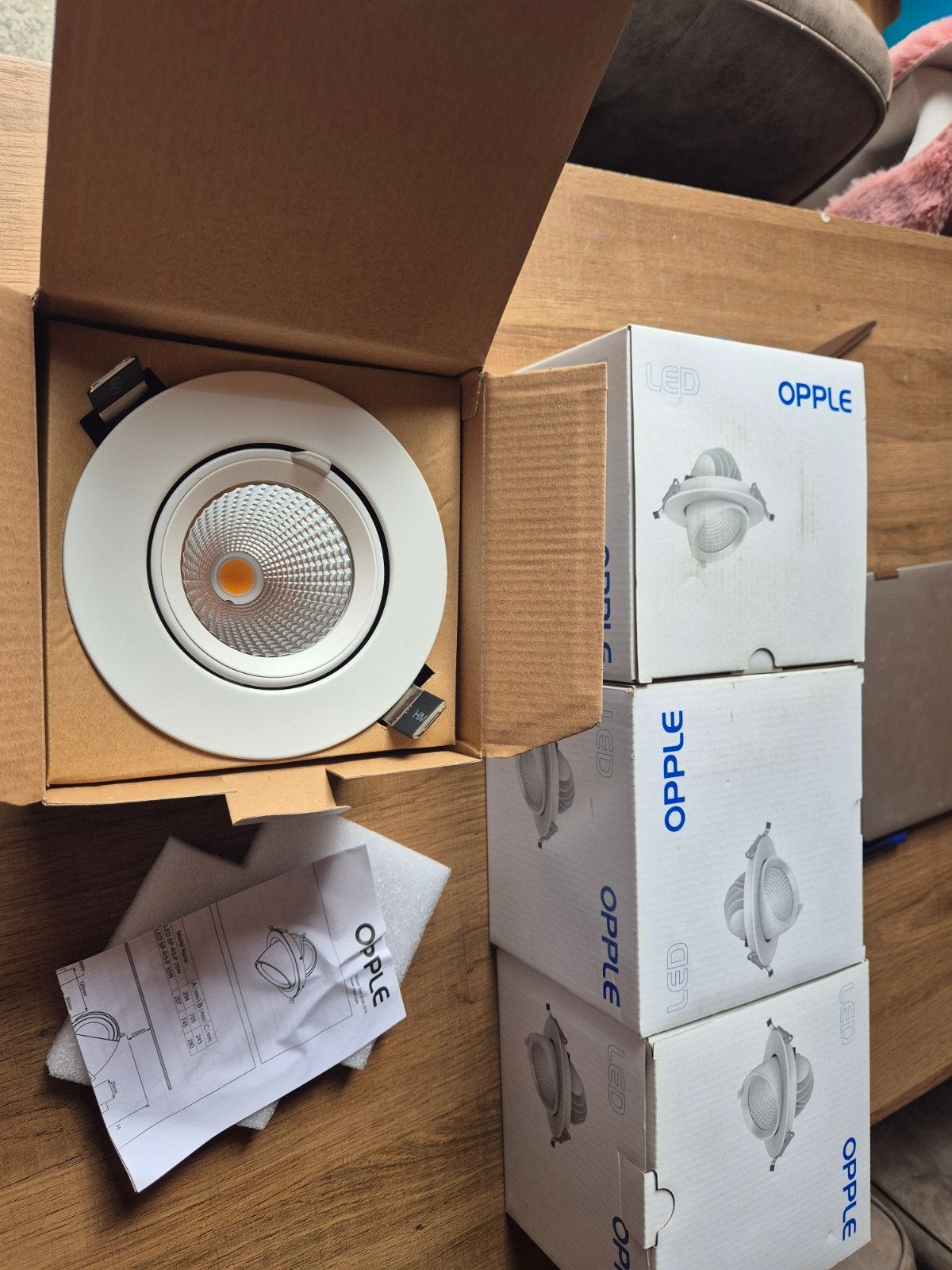 opple led spots, Ophalen of Verzenden, Nieuw, LED