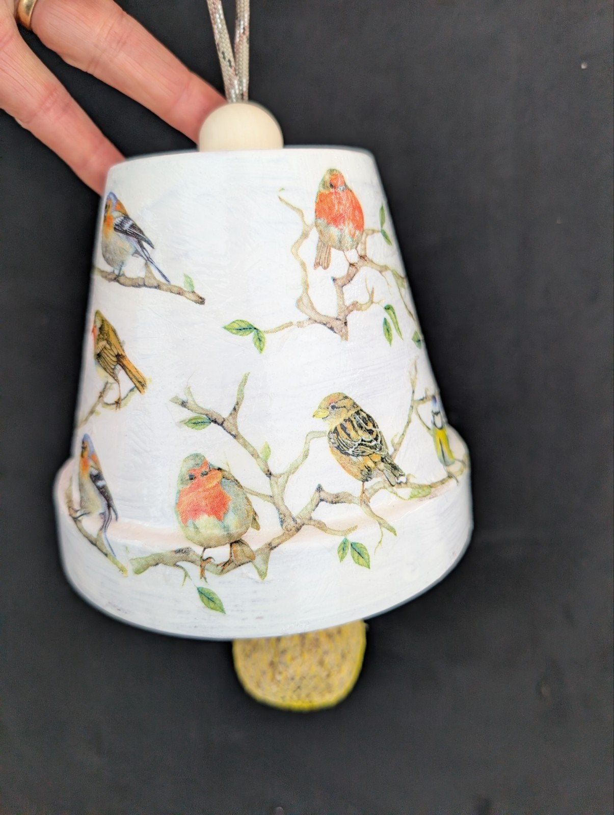 vogelvoer klok met oa roodborstje pimpelmeesje musje etc, Dieren en Toebehoren, Ophalen of Verzenden, Nieuw, Eten en Drinken