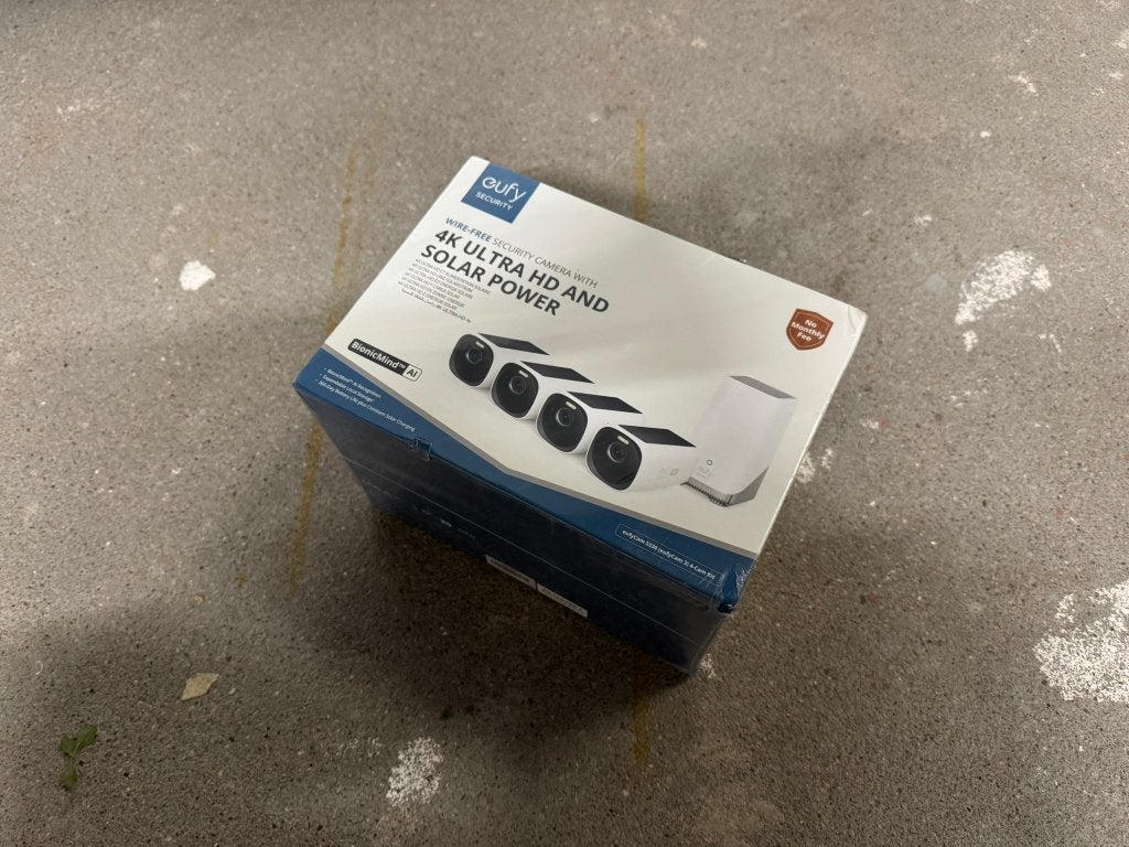eufy S330 eufyCam (eufyCam 3) 4-Cam Kit inc Homebase en HDD, Verzenden, Nieuw, Buitencamera