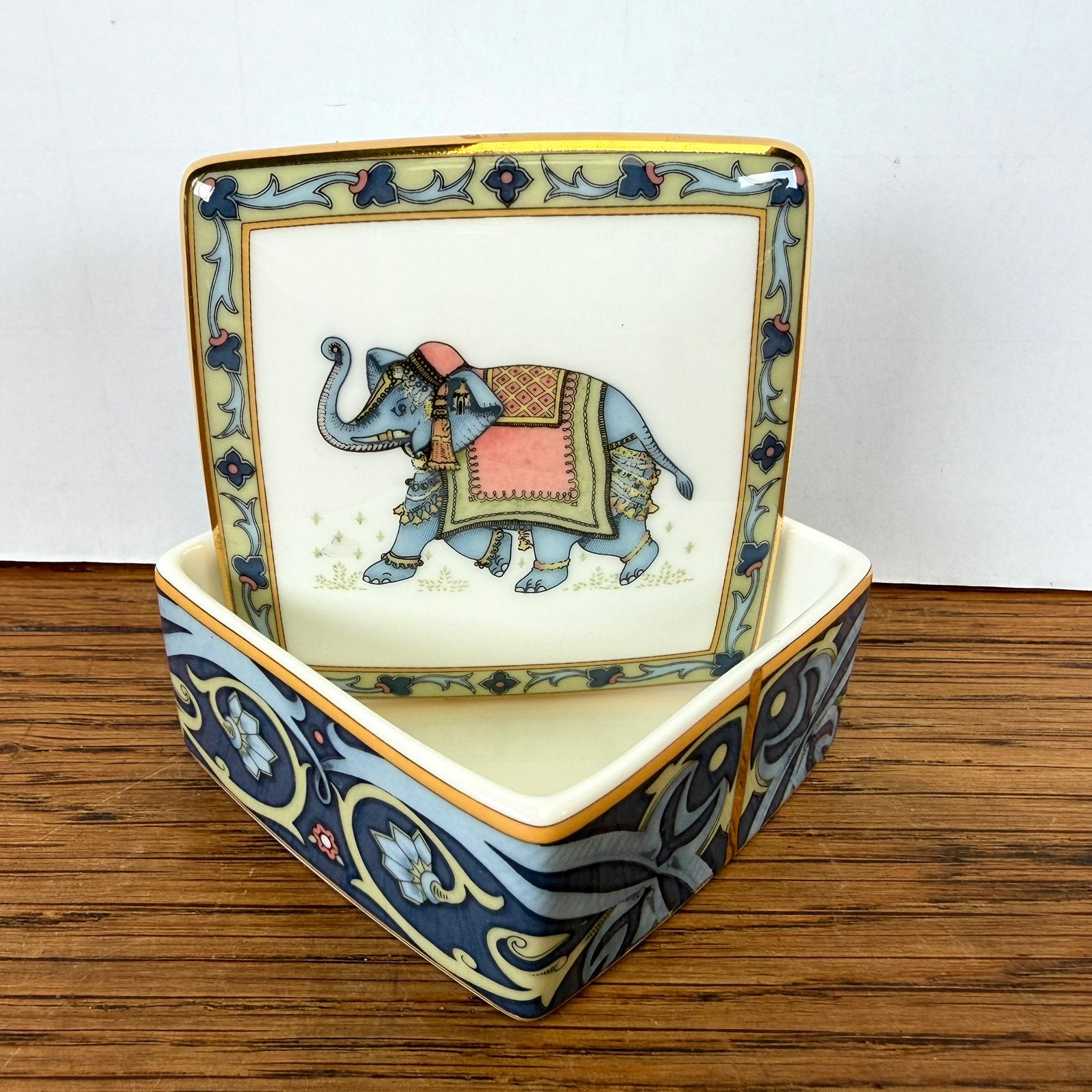 Vintage snuisterijen doosje Wedgwood, Ophalen of Verzenden