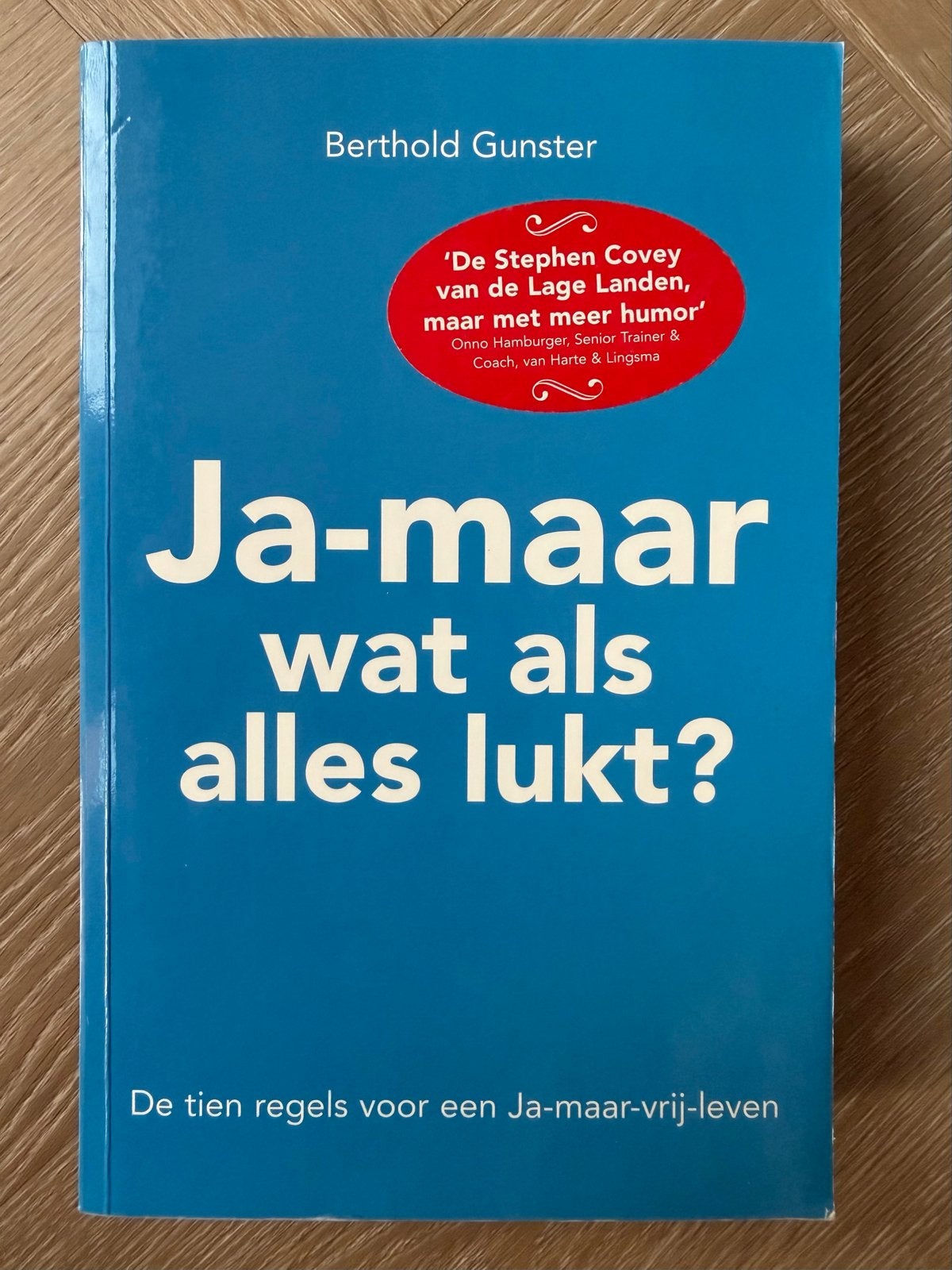 Ja-maar wat als alles lukt? - Berthold Gunster, Ophalen of Verzenden, Gelezen
