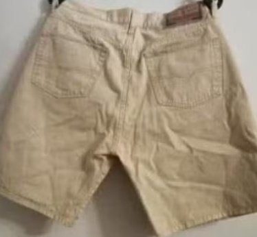 Bijna Nieuw jeans DIESEL Short korte Broek Beige Zand, Verzenden, Zo goed als nieuw, Maat 48/50 (M), Beige