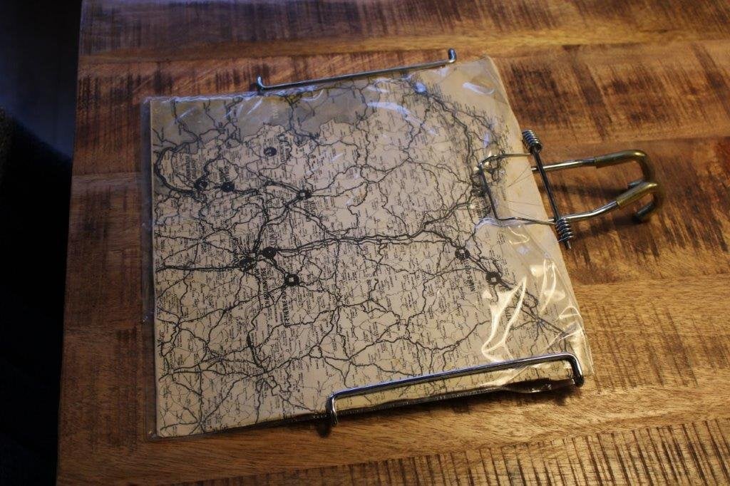 fiets kaarthouder voor aan het stuur (31 x 31 cm), Fietsen en Brommers, Fietsaccessoires | Overige Fietsaccessoires, Ophalen of Verzenden