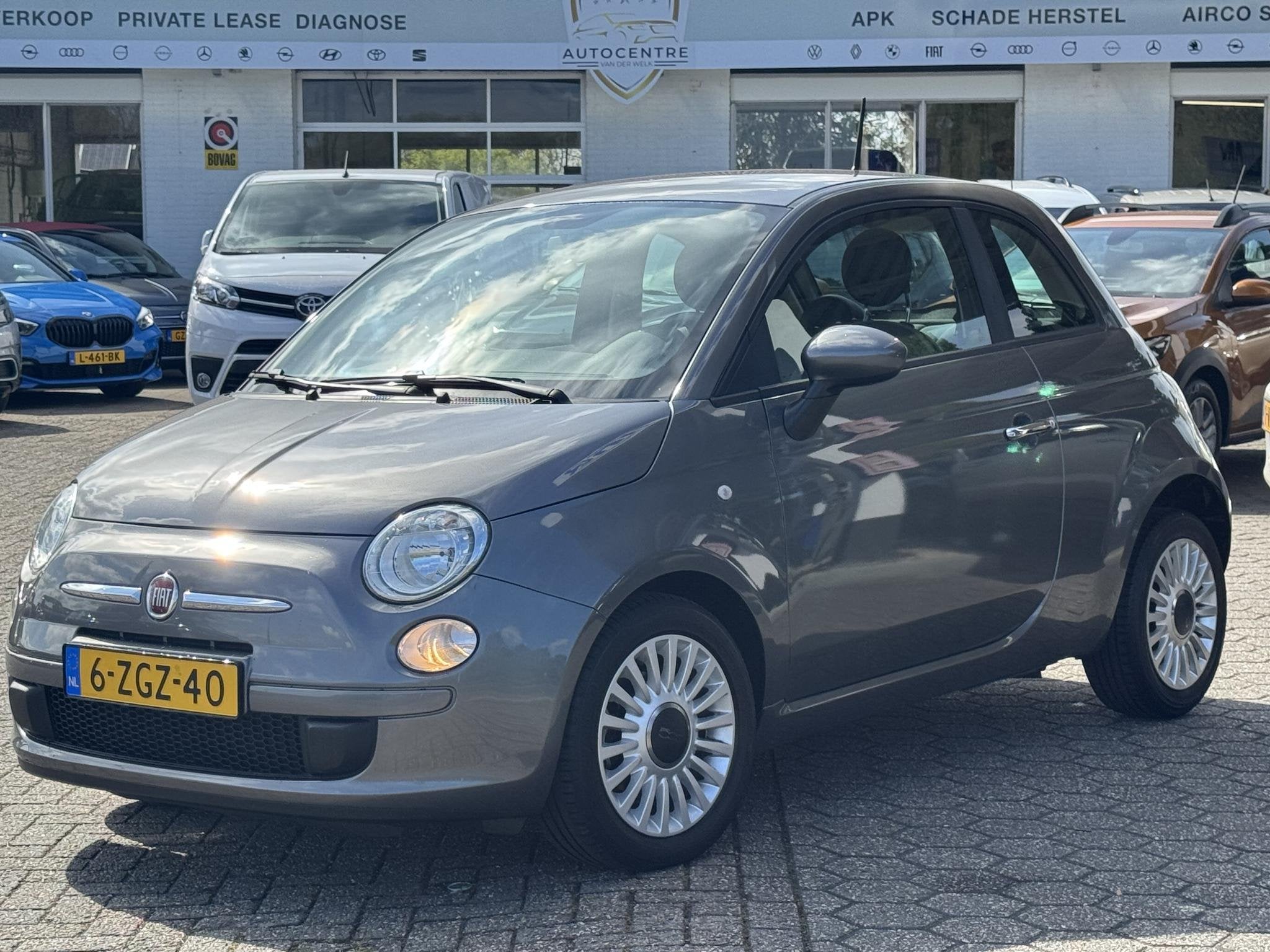 Fiat 500 1.0 TwinAir Pop AIRCO | 50000KM! | BOVAG!, Voorwielaandrijving, 12 maanden, Stof, Gebruikt