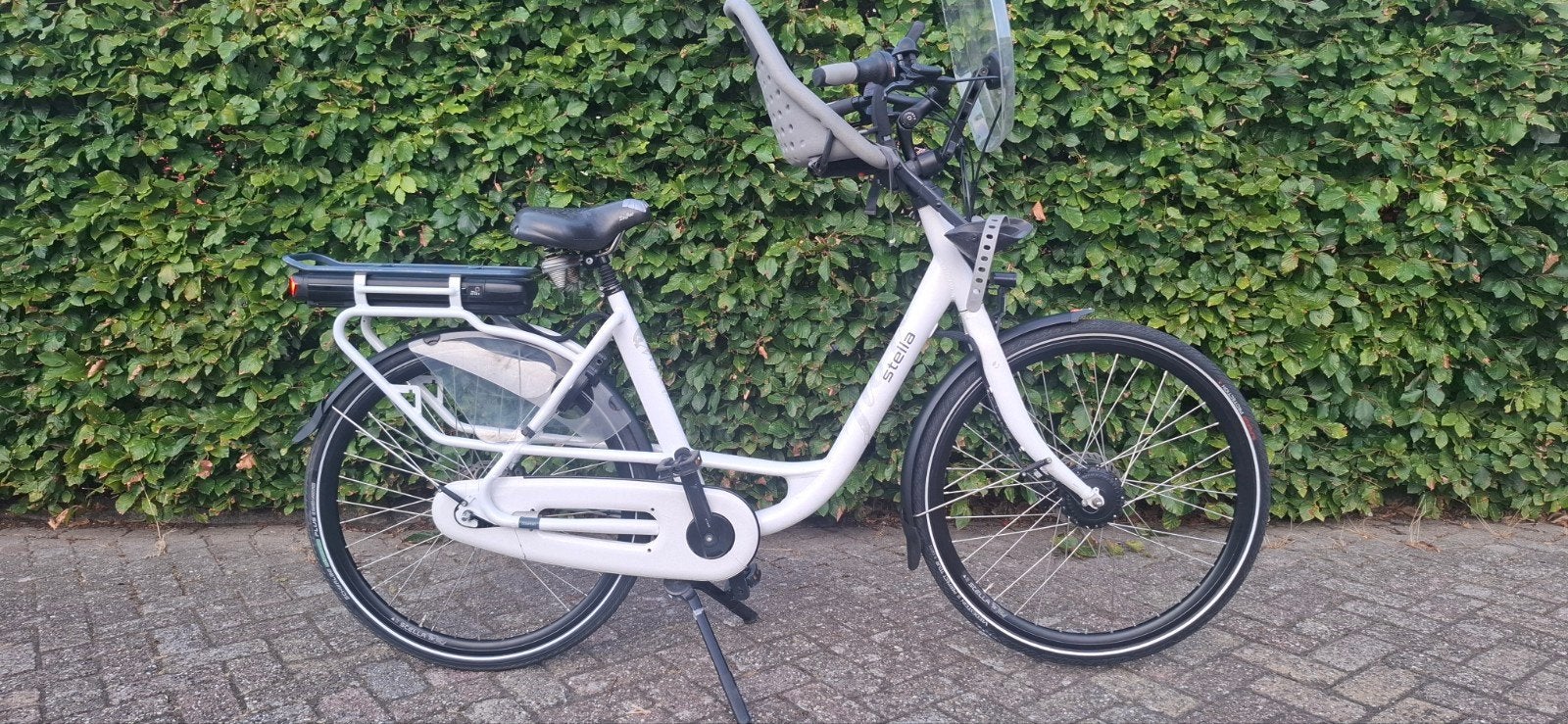 Stella Fiore, elektrische moederfiets, Fietsen en Brommers, Fietsen | Dames | Moederfietsen, Ophalen, Versnellingen, Zo goed als nieuw
