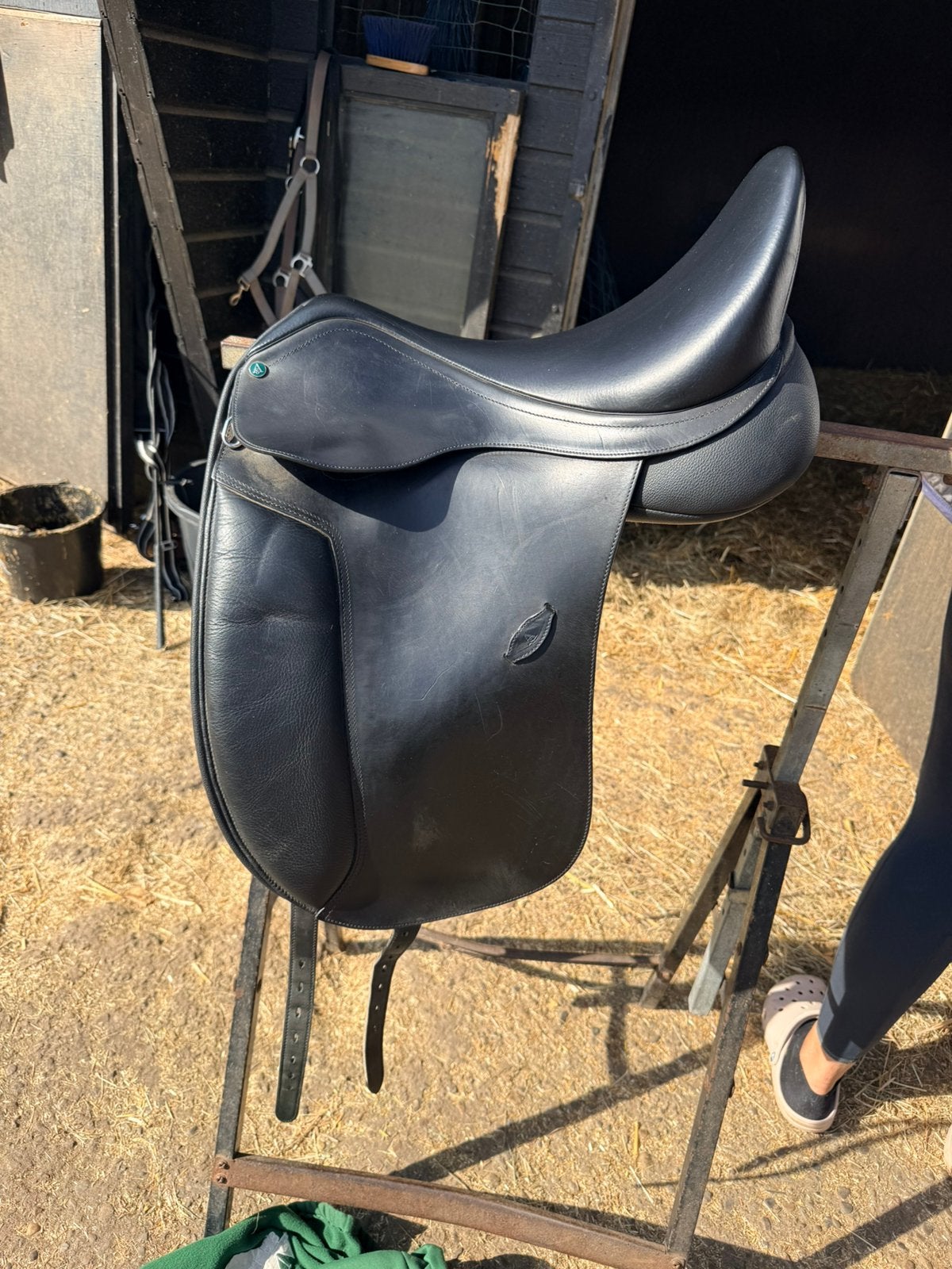 Arena zadel 18inch verwisselbare boom, Dieren en Toebehoren, Inclusief zadelhoes, Dressuur, XL (18 inch of meer), Ophalen of Verzenden