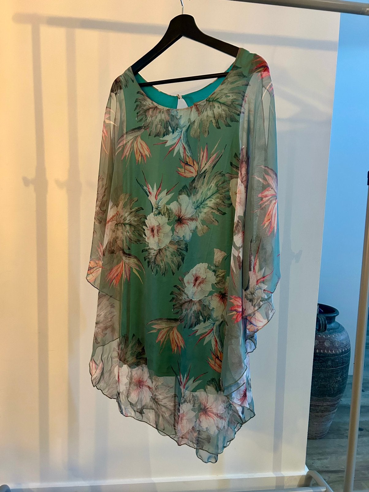 Zomerjurk / Strandjurk, Kleding | Dames, Jurken, Ophalen of Verzenden, Zo goed als nieuw, Maat 38/40 (M), Boven de knie