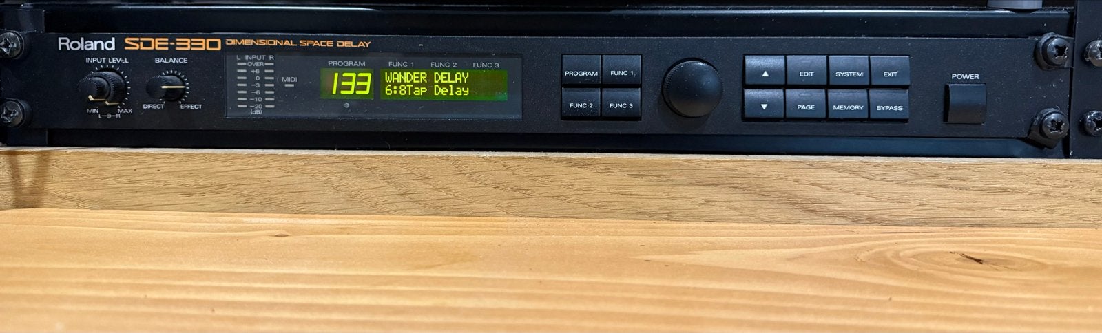 Roland SDE-330 Dimensionale Space Delay Effectprocessor, Ophalen of Verzenden, Gebruikt, Delay of Echo