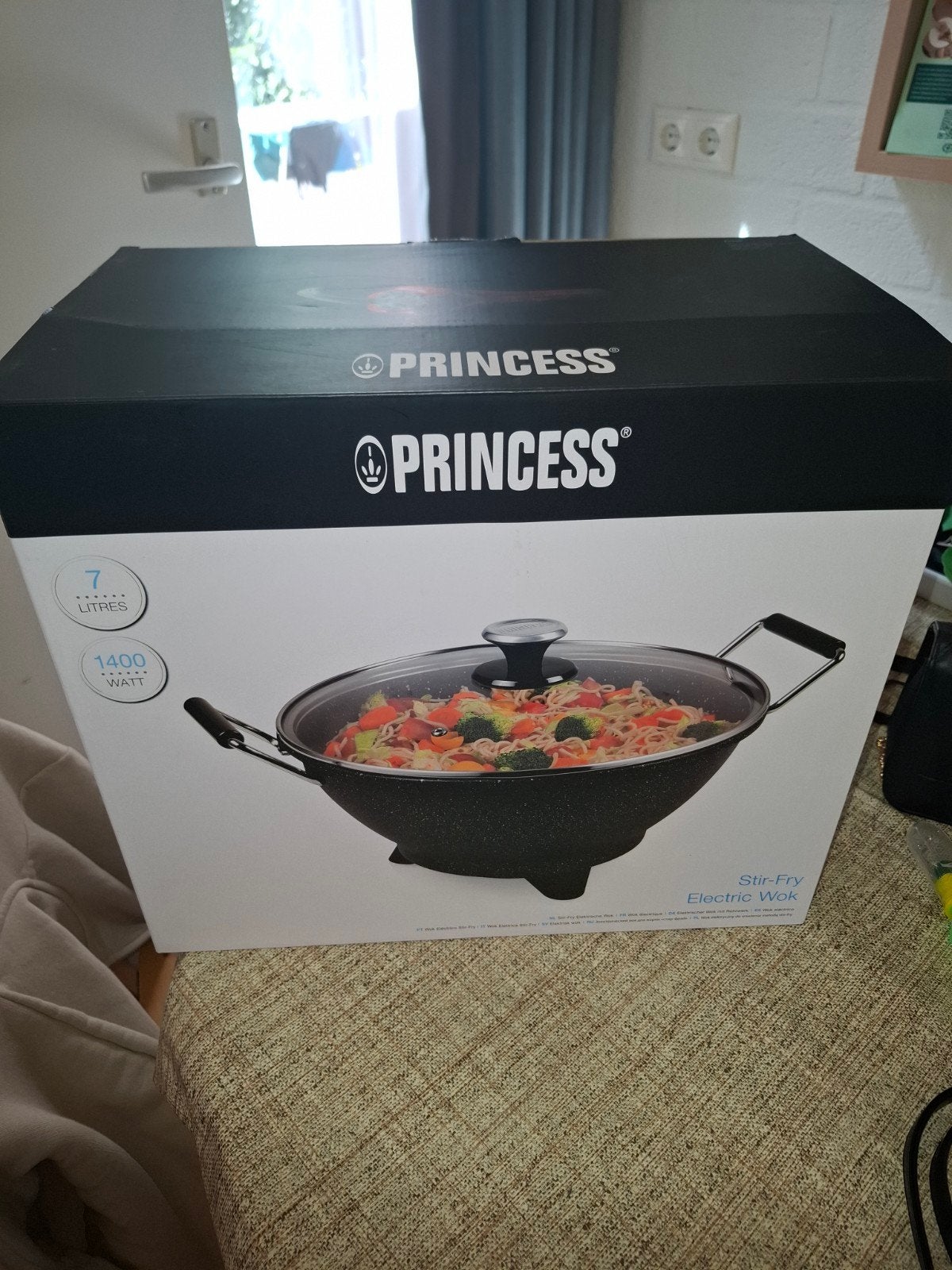 prinses elektrische wokpan, Ophalen, Nieuw, Wok