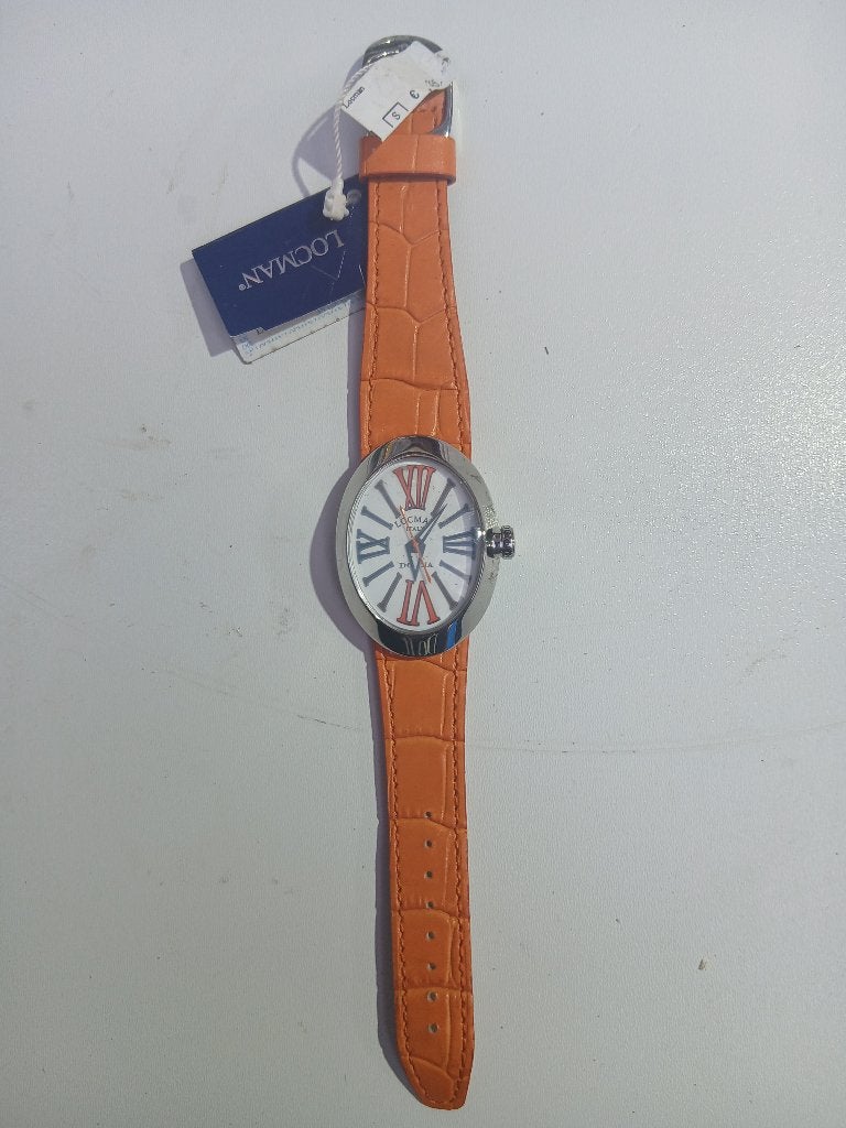 Horloge, Sieraden, Tassen en Uiterlijk, Overige merken, Leer, Staal, Polshorloge