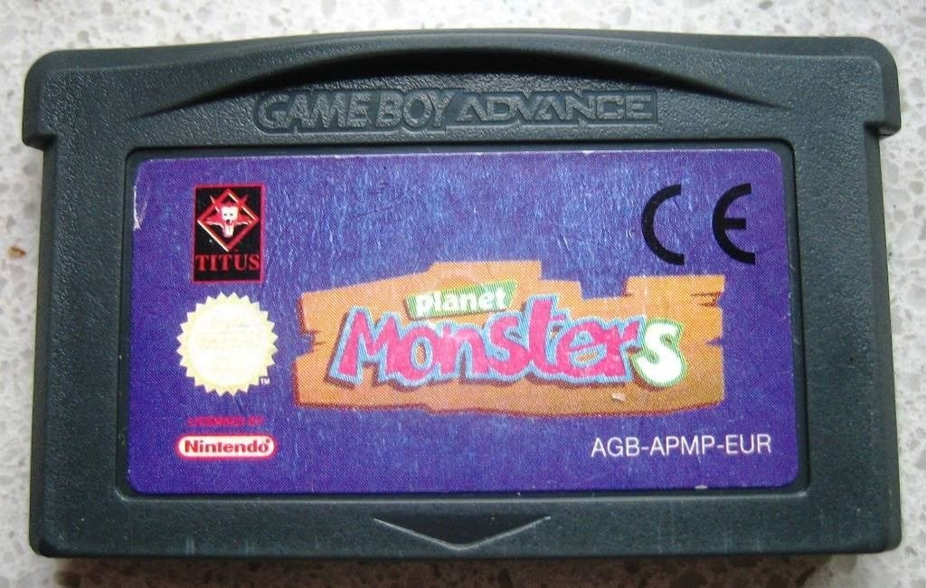 Planet Monsters - GBA, Spelcomputers en Games, Games | Nintendo Game Boy, Gebruikt, Overige genres, 1 speler, Vanaf 3 jaar, Ophalen of Verzenden