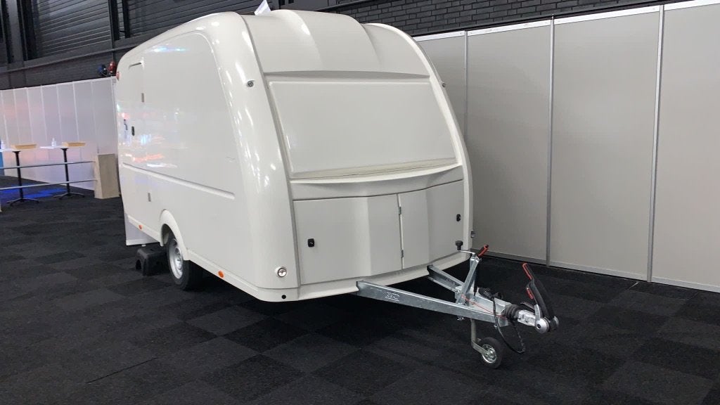 Unieke polyester geïsoleerd Biod caravan casco zelfbouw 3,9m, Overige typen, Tot 4 meter, Biod, Tot 500 kg