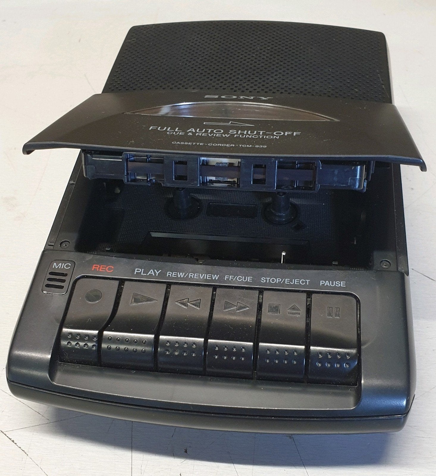 Sony cassette speler recorder tcm-939, Ophalen of Verzenden, Sony