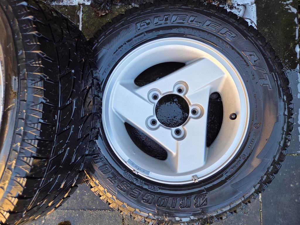 5x Suzuki Jimny 2004 velgen, redelijke staat, Ophalen, Gebruikt, Velg(en), Terreinwagen