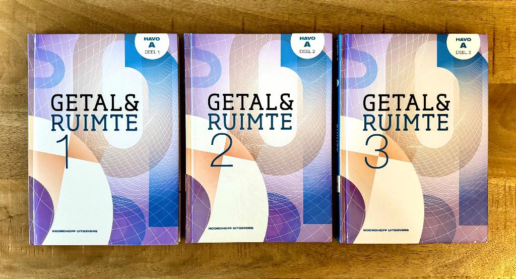 Getal & Ruimte HAVO A Deel 1, 2, 3 + Uitwerkingen 11e editie, Boeken, Schoolboeken, Wiskunde A, HAVO, Ophalen of Verzenden, Zo goed als nieuw